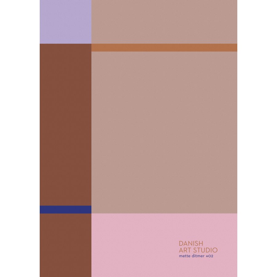 Mette Ditmer Danish Art Studio Plakat 50x70 cm, #02