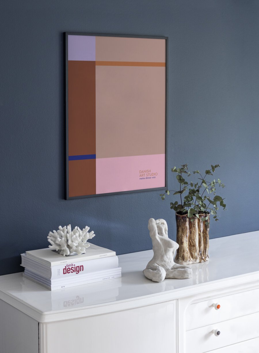 Mette Ditmer Danish Art Studio Plakat 50x70 cm, #02