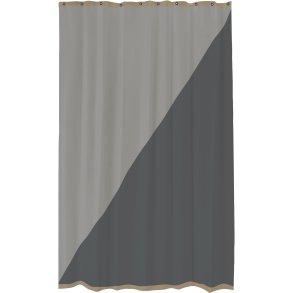 Mette Ditmer Duet Badeforhæng 150x200 cm, Light Grey