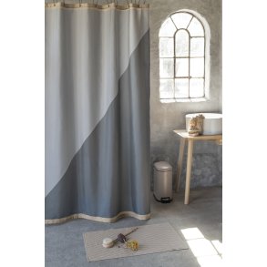 Mette Ditmer Duet Badeforhæng 150x200 cm, Light Grey