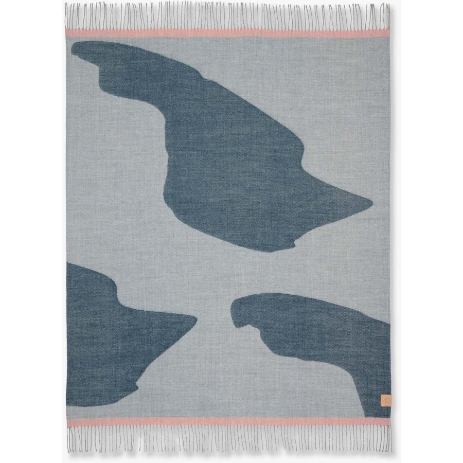 Mette Ditmer Gallery Decke 125x170 cm, Light Grey