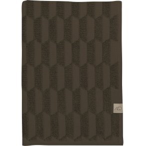 Mette Ditmer Geo H�ndkl�de 70x133 cm, Chokolade