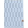 Mette Ditmer Geo Handtuch 50x95 cm, Hellblau