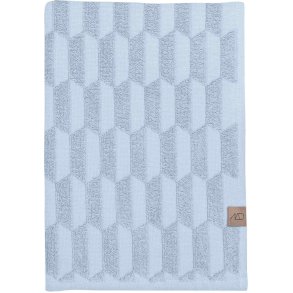Mette Ditmer Geo Håndklæde 50x95 cm, Lys BLå