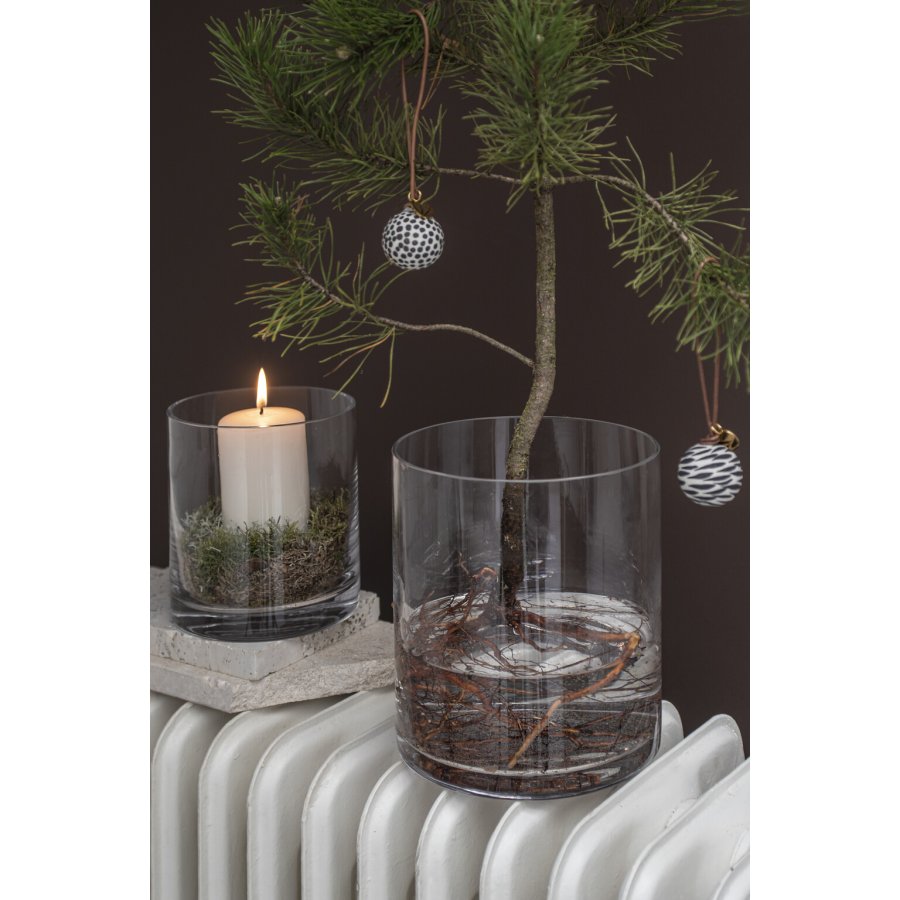 Mette Ditmer Globe Weihnachtskugeln 3er Set, Schwarz