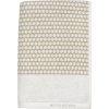 Mette Ditmer Grid Handtuch 50x100 cm, Sand/Off-white