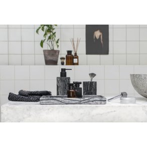 Mette Ditmer Marble Sæbedispenser, Sort/Grå
