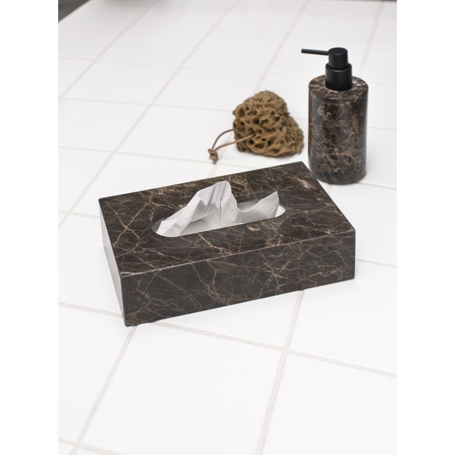 Mette Ditmer Marble Serviettenbox, Braun