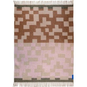 Mette Ditmer Maze Decke 130x190 cm, Puderrose