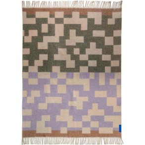 Mette Ditmer Maze Decke 130x190 cm, Lila