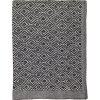 Mette Ditmer Mezzoforte Sengetppe 220x250 cm, Sort/Hvid
