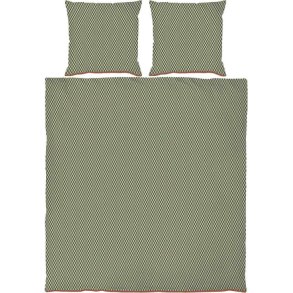 Mette Ditmer Mini Sengetj 200x220 cm, Pine Green/Tan