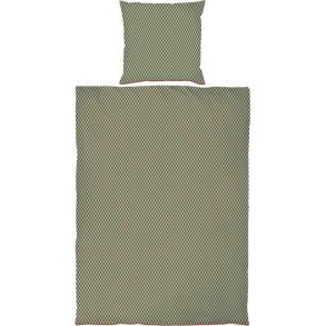 Mette Ditmer Mini Sengetj 140x200 cm, Pine Green/Tan