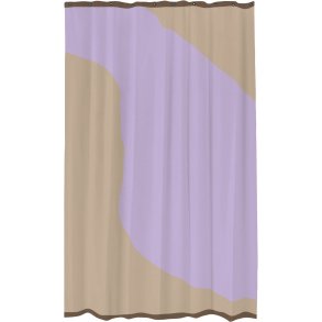 Mette Ditmer Nova Arte Badeforhæng 150x200 cm, Sand/Lilac
