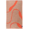 Mette Ditmer Nova Arte Badetuch 70x133 cm, Latte/Orange