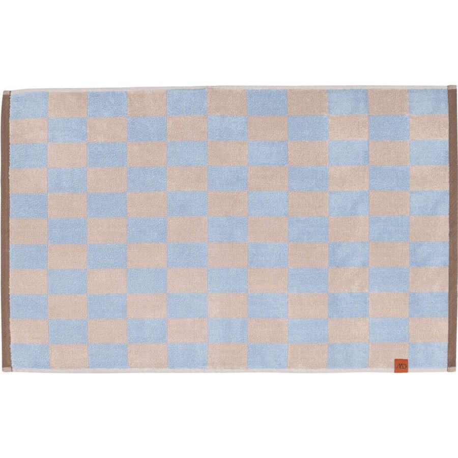 Mette Ditmer Retro Badematte 50x80 cm, Hellblau