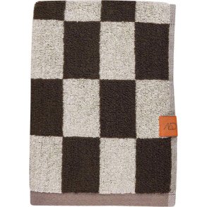 Mette Ditmer Retro Håndklæde 2 stk 40x55 cm, Chokolade