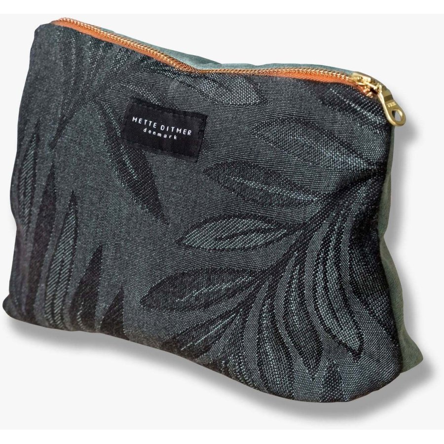Mette Ditmer Venus Kosmetikpung 23x14 cm, Leaves/Light Green