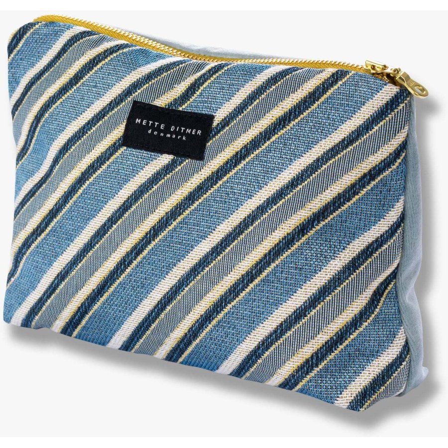 Mette Ditmer Venus Kosmetikpung 23x14 cm, Diagonal Blue
