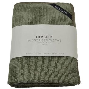 micare Microfiberklude 2 stk. 50x70 cm, Nordic Beige
