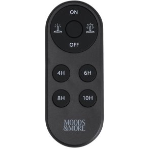 Moods & More Fernbedienung, Schwarz