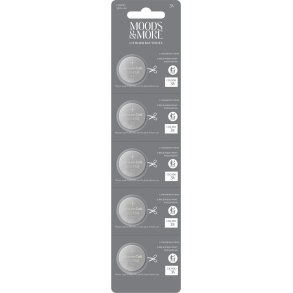 Moods & More Batterien CR2450 5er Set