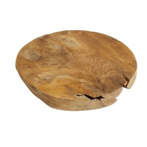 Muubs Round Skærebræt Ø31 cm, Teak
