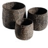 Muubs Round Kurve 3 stk, Sort Vandhyacinth