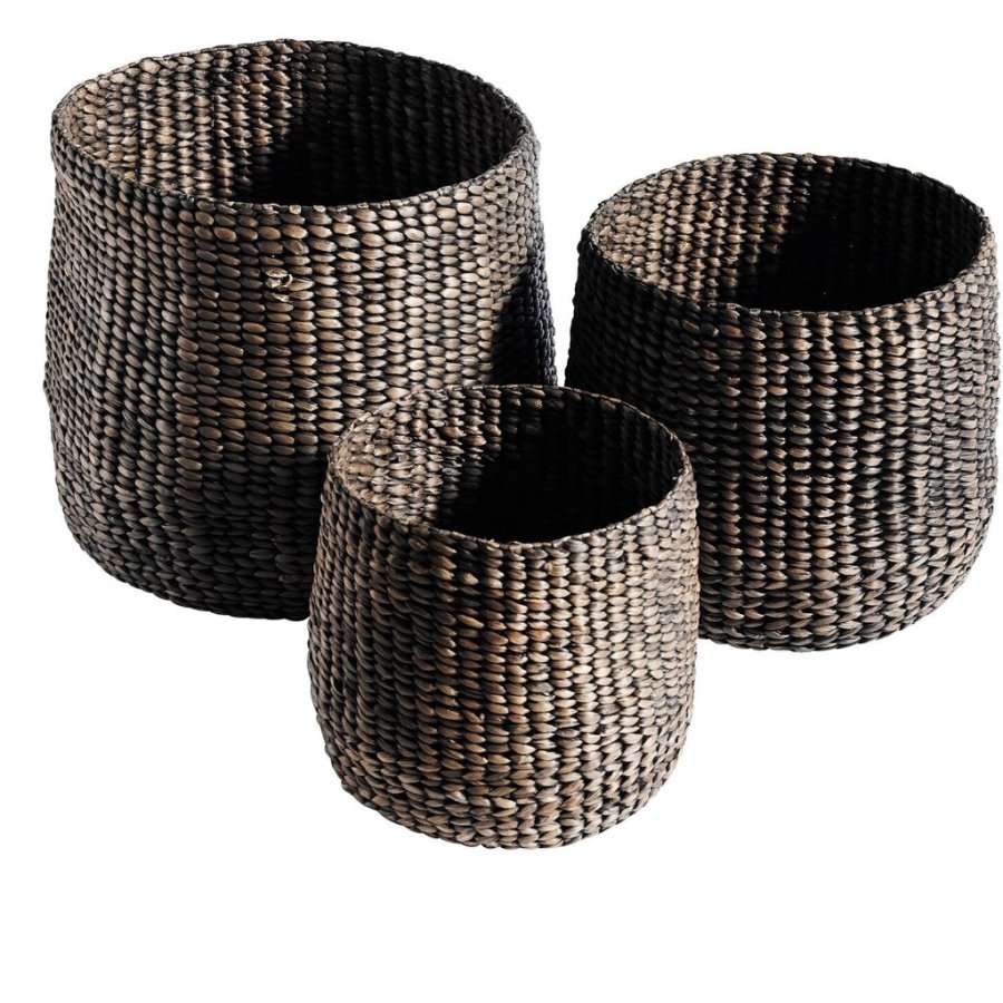 Muubs Round Kurve 3 stk, Sort Vandhyacinth