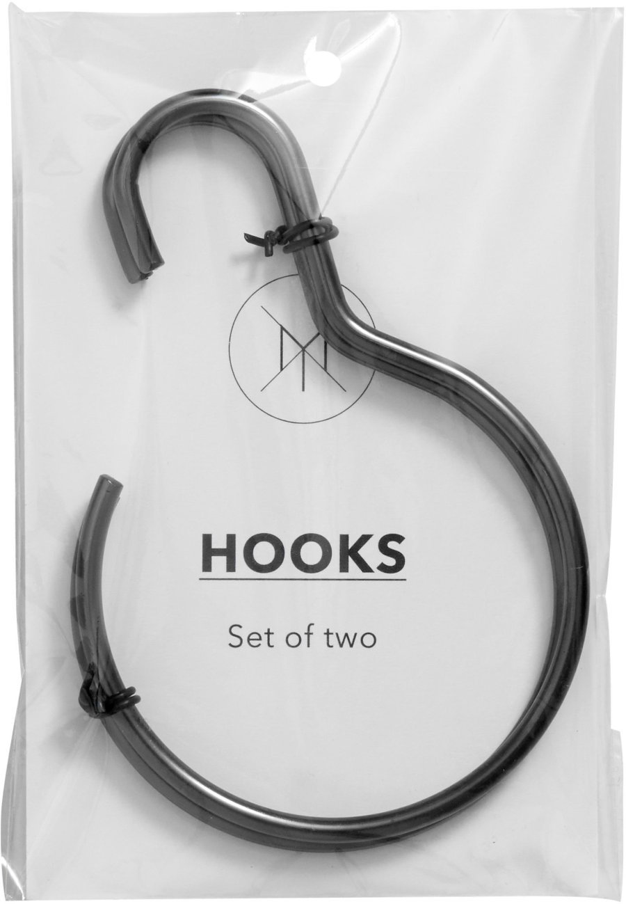 Muubs Copenhagen Haken M 2er Set, Nickel Antik