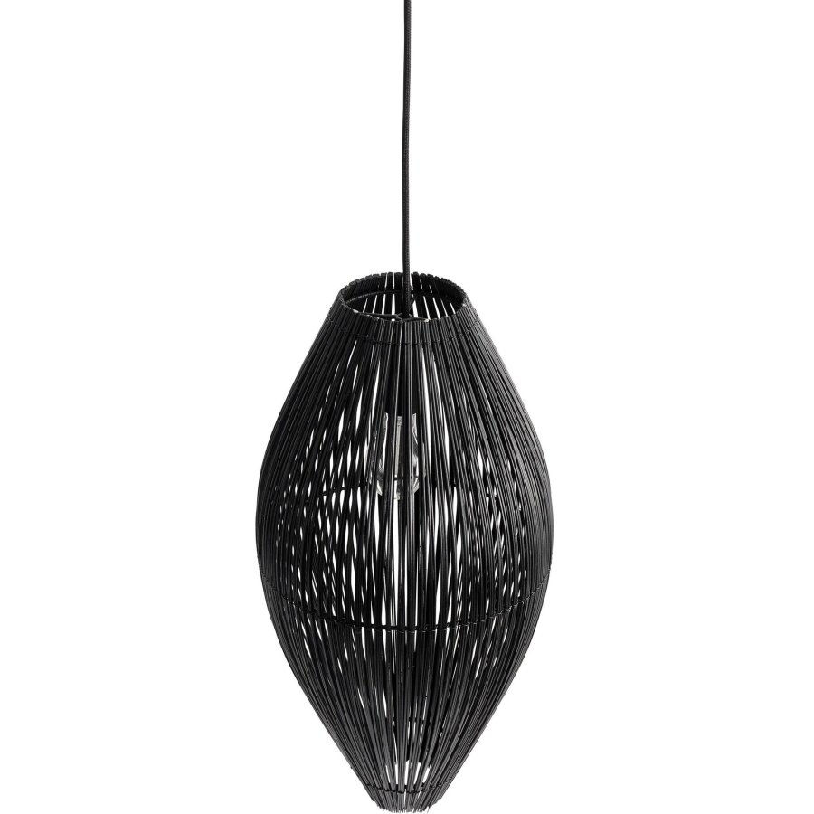 Muubs Fishtrap Lampe M 28 cm, Schwarz