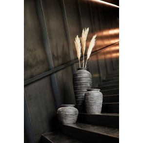 Muubs Melancholia Krukke H30 cm, Metal Sort