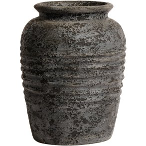 Muubs Melancholia Krukke H40 cm, Metal Sort