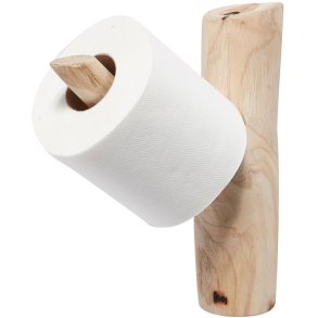 Muubs Twig Toilettenpapierhalter H20 cm, Teak