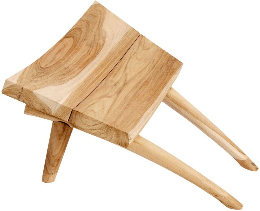 Muubs Dakota Hocker H42 cm, Teak