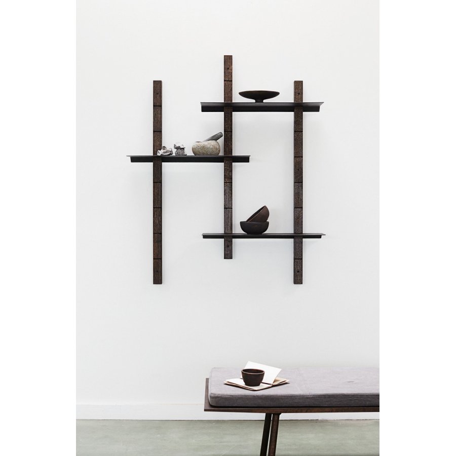 Muubs Hyldesystem 70 cm, Jern/Sort