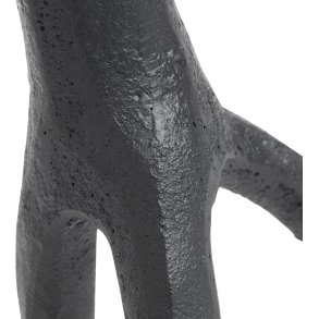 Muubs Aion Lysestage H17 cm, Sort