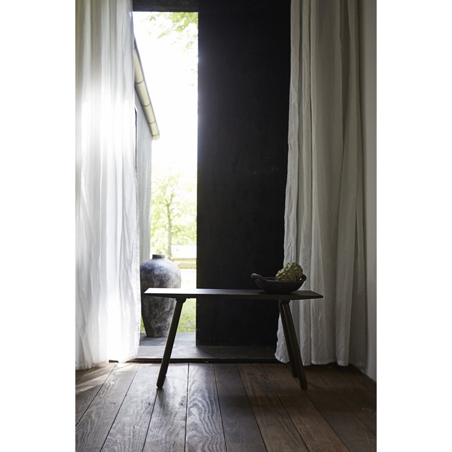 Muubs Noir Bank 90 cm, Eiche dunkel gebeizt