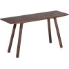 Muubs Noir Bank 90 cm, Eiche dunkel gebeizt