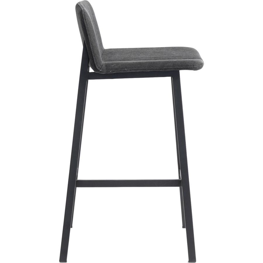 Muubs Chamfer Barstol H84 cm, Antracit/Sort