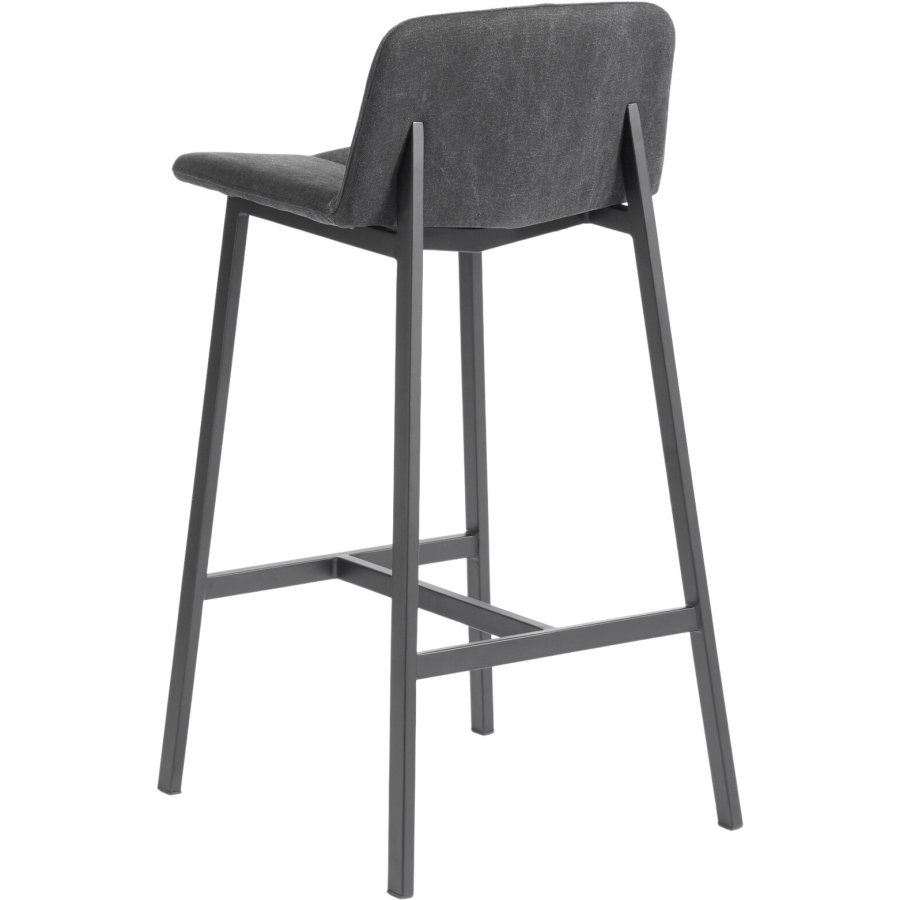 Muubs Chamfer Barstol H84 cm, Antracit/Sort