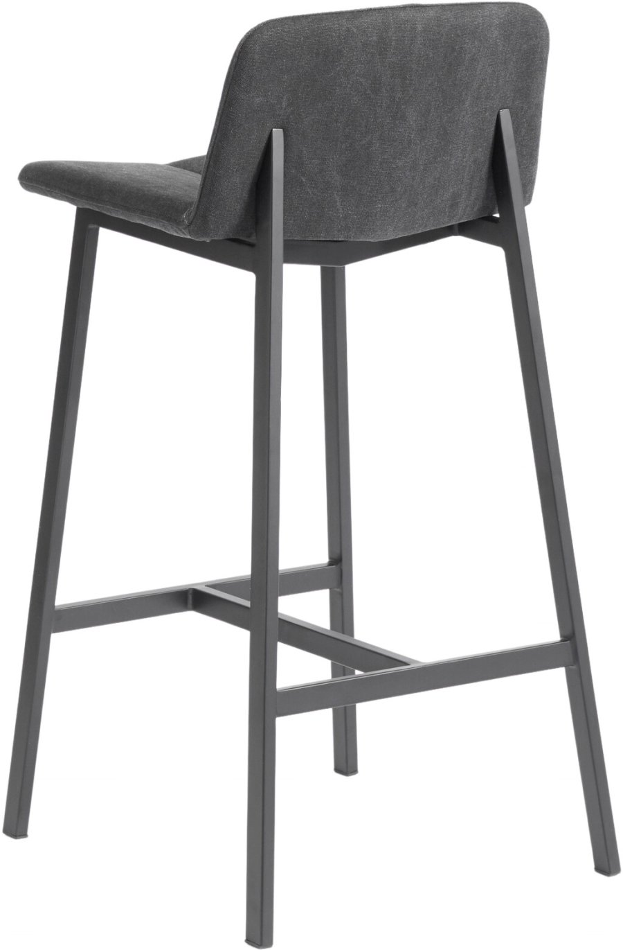 Muubs Chamfer Barstol H84 cm, Antracit/Sort