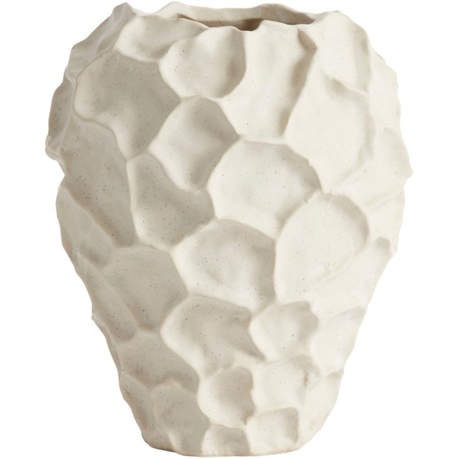 Muubs Soil Vase H21,5 cm, Vanilje