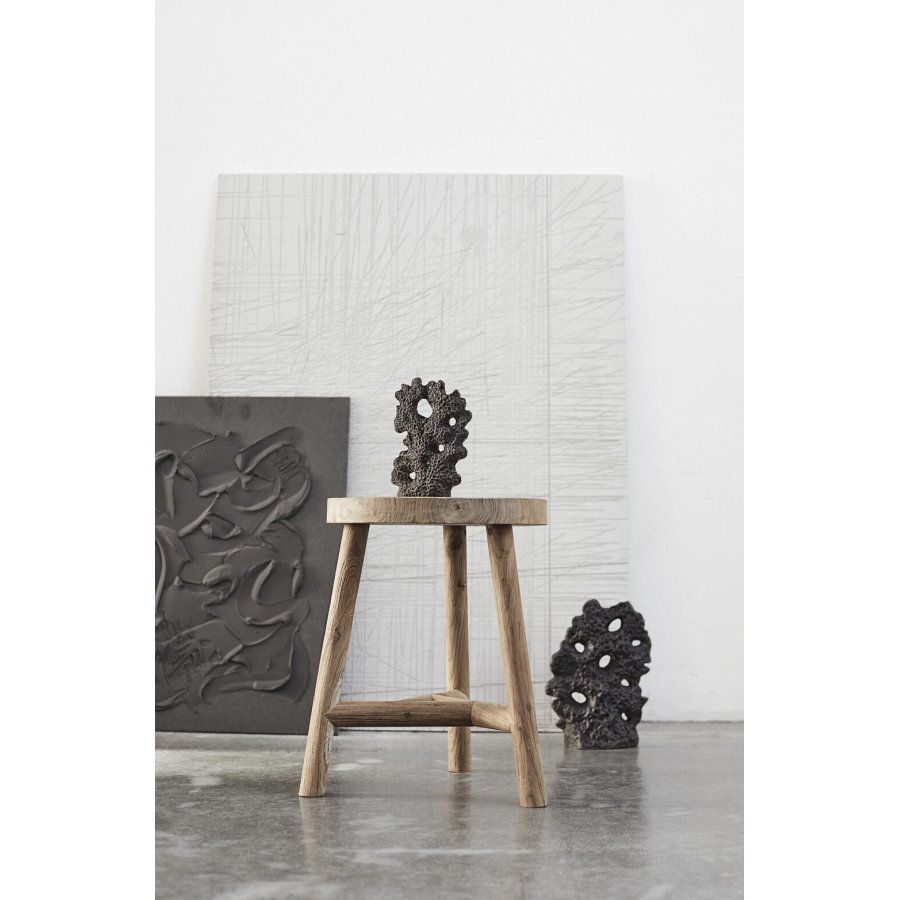 Muubs Soil Skulptur H19 cm, Chokolade