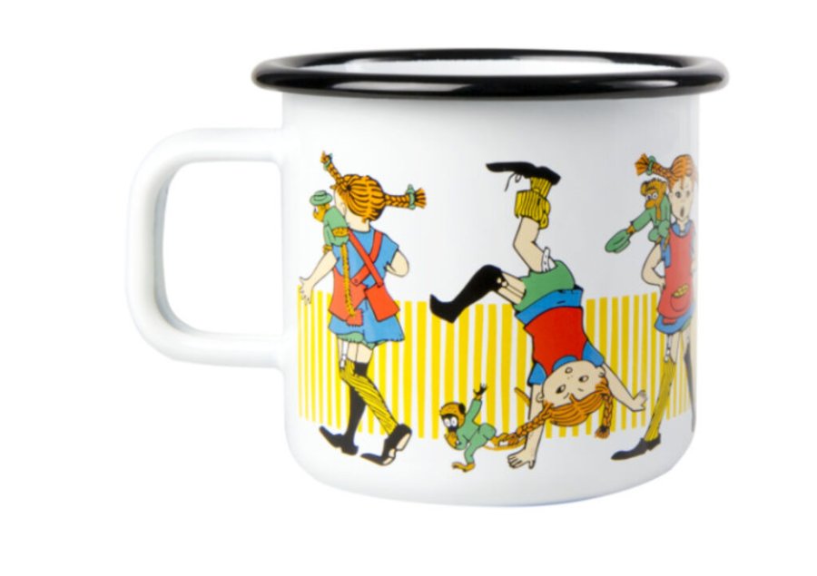 Muurla Pippi Krus 3,7 dl, Pippi Langstrmpe