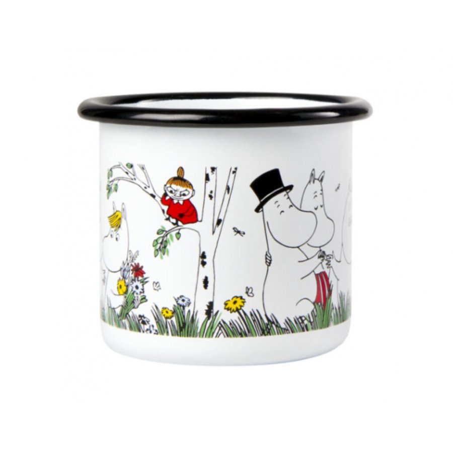 Muurla Moomin Krus 1,5 dl, Glad familie
