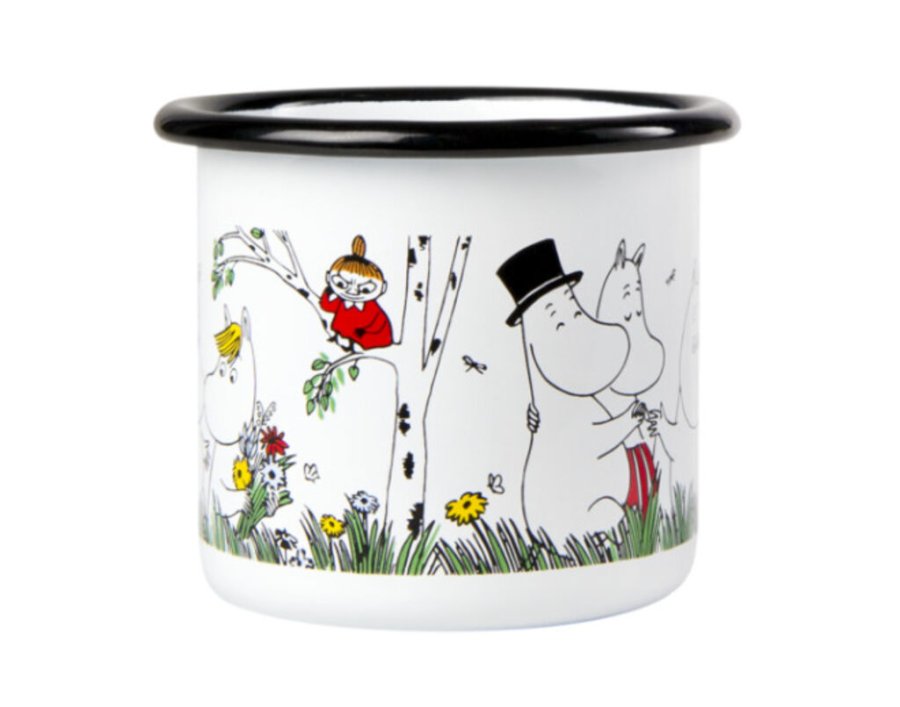 Muurla Moomin Krus 1,5 dl, Glad familie