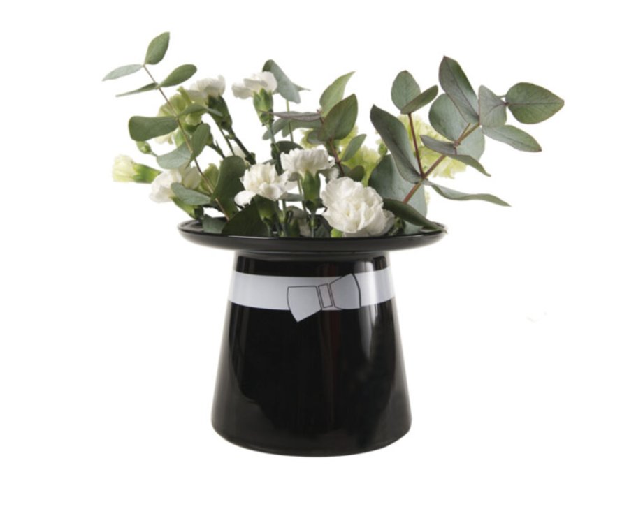Muurla Moomin Vase Fars hat, Sort