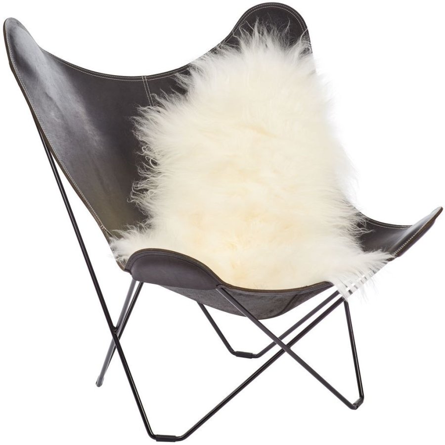 NATURES Collection Lammfell Langhaar 120+x60 cm, Off White