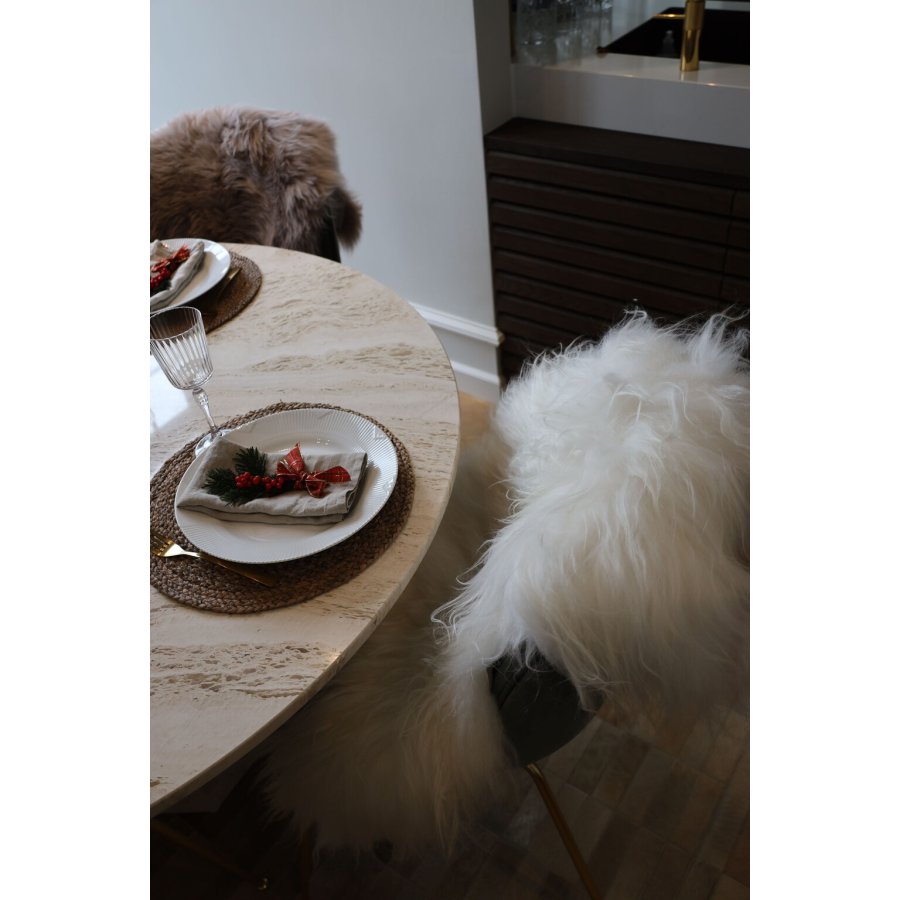 NATURES Collection Lammfell Langhaar 120+x60 cm, Off White